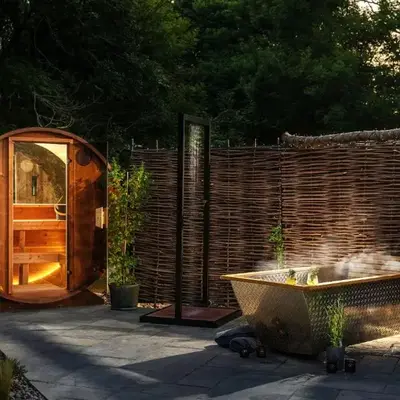 The Pigsty & Spa Garden at Tregoose Old Mill