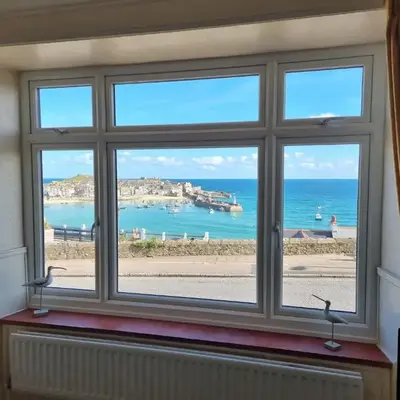 Morvah - stunning views of the harbour and beyond