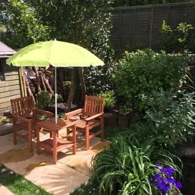 The garden apartment
