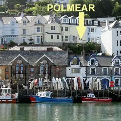 Polmear Harbour View With Terrace