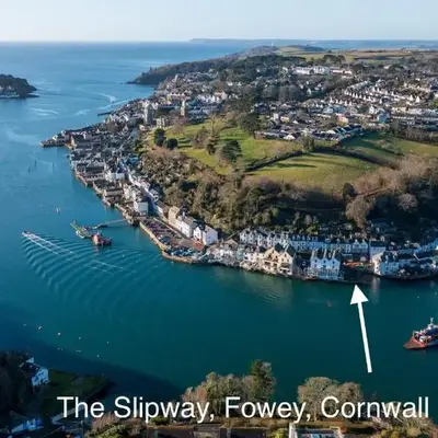 The Slipway Fowey Harbour Parking 1 Min & Garden